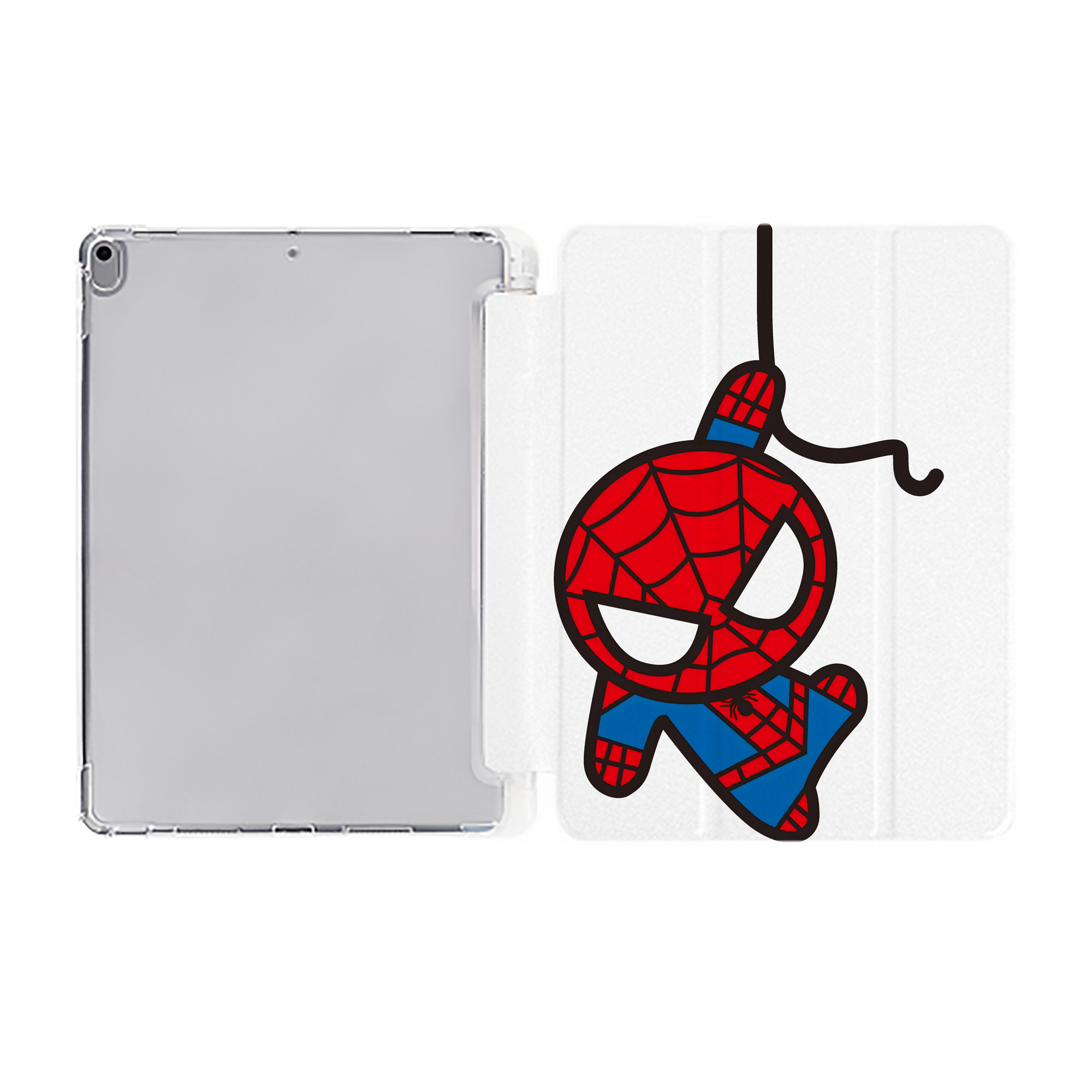 （画像用） アベンジャーズ The Avengers IPad ケース ペン収納付き 三つ折りスタンド PUレザー×シリコン 対応機種9.5/10.5/10.9インチ